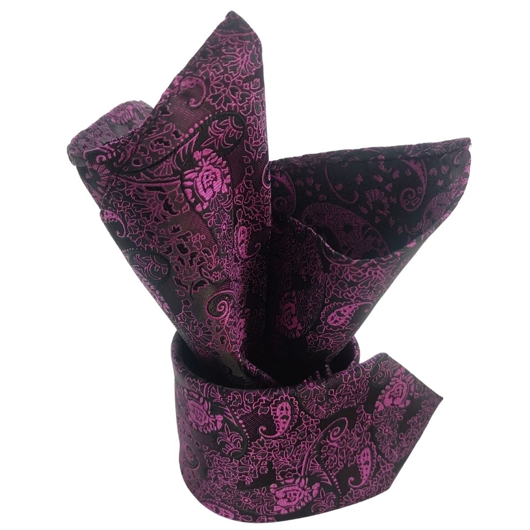 Ypres Microfibre Tie & Pocket Square Set