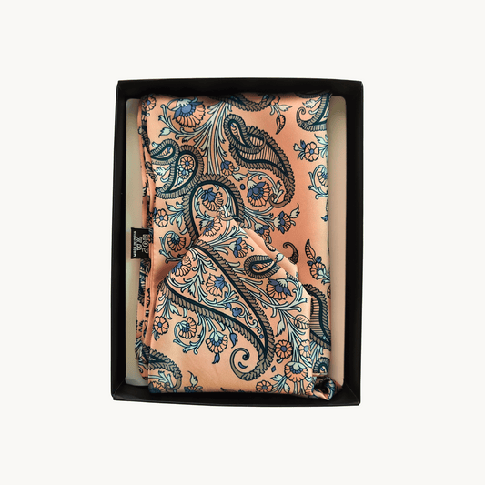 Zeeshan Scarf & Pocket Square Matching Set