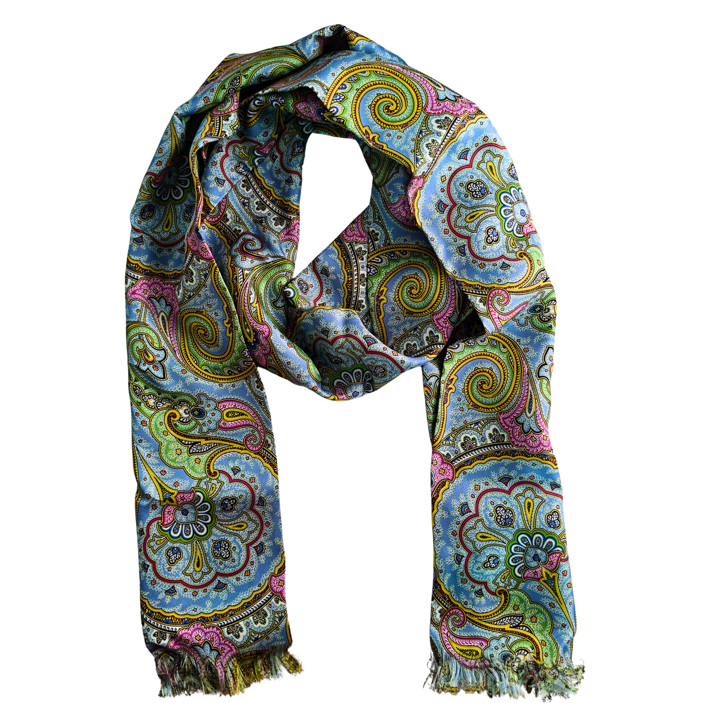 Simone Silk Scarf & Pocket Square Combination Set