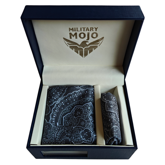 Riviera Scarf & Pocket Square Matching Set