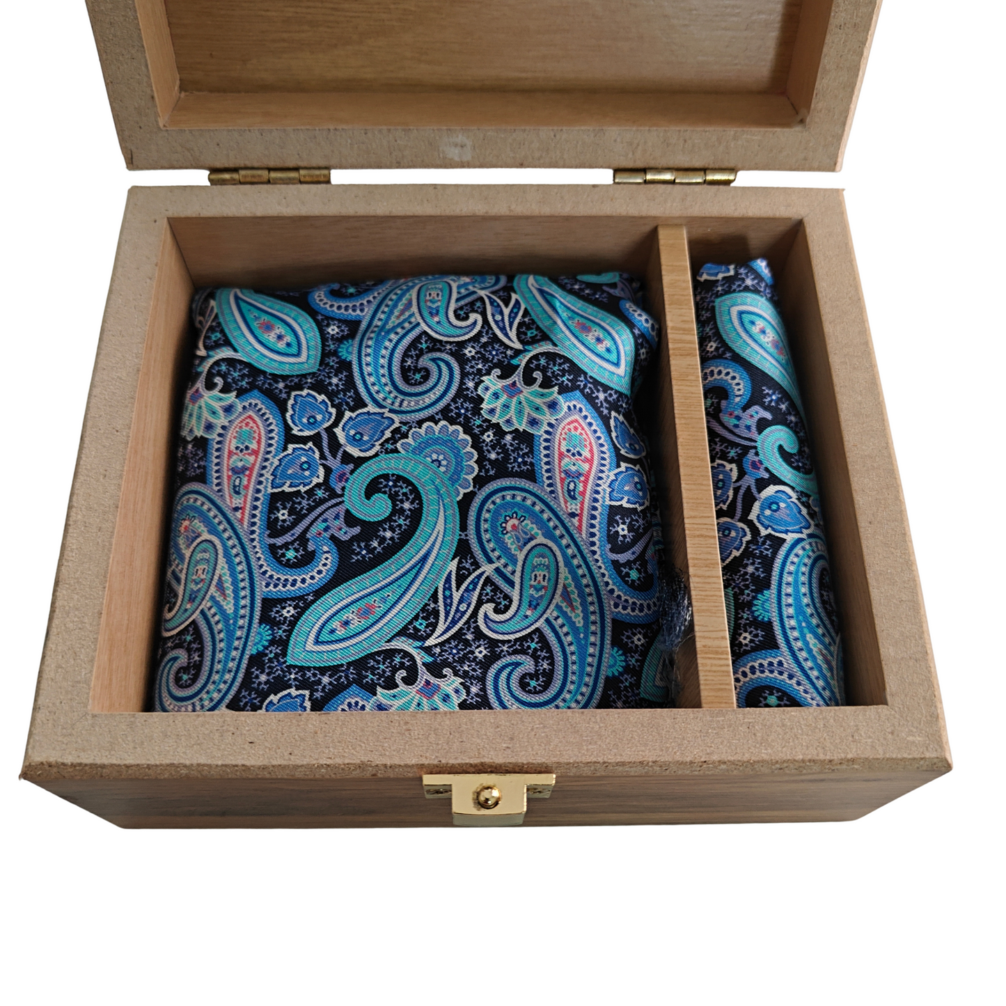 Dartmouth Silk Scarf & Pocket Square Combination Set