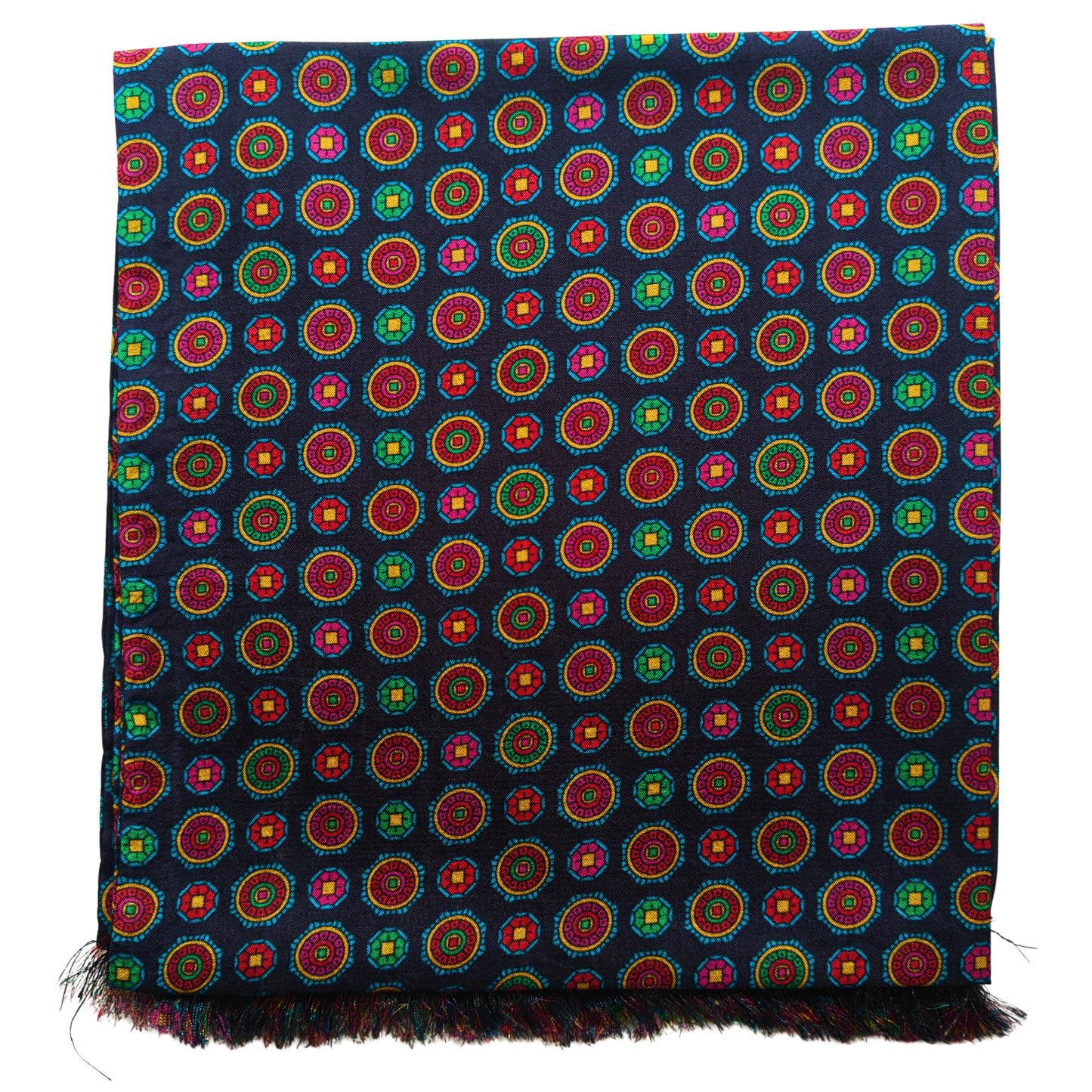 Lanzoni Men's 2026 Collection Pure Silk Scarf