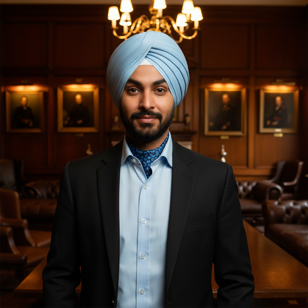 Hounsou Men's 2026 Collection Pure Silk Scarf