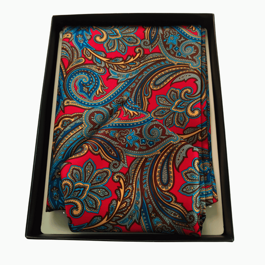Tuareg Scarf & Pocket Square Matching Set