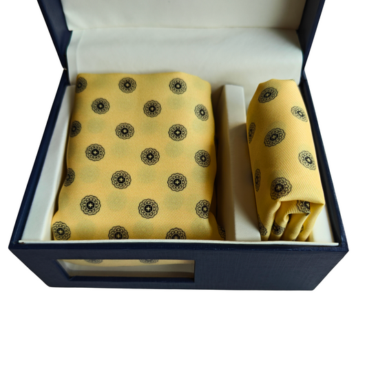 Varna Scarf & Pocket Square Matching Set