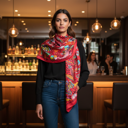 Camila Printed Scarf