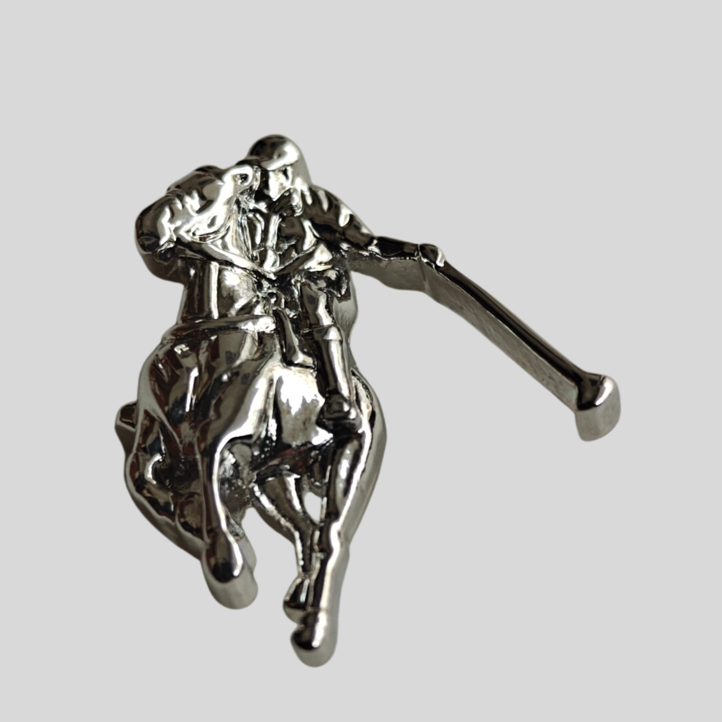Polo Player Lapel Pin
