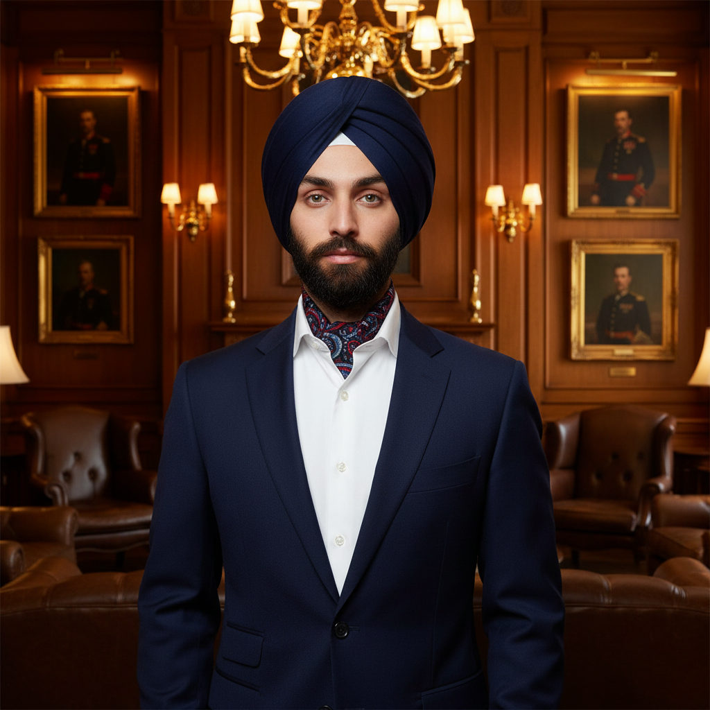 Paisley patterned fabric with red and blue colors on a white background