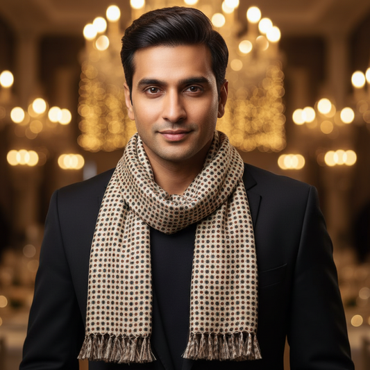 Marcus Men's 2026 Collection Pure Silk Scarf