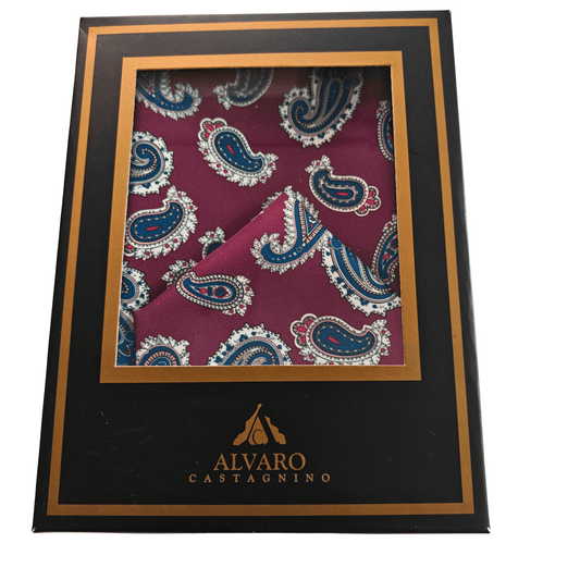 Plato Scarf & Pocket Square Matching Set