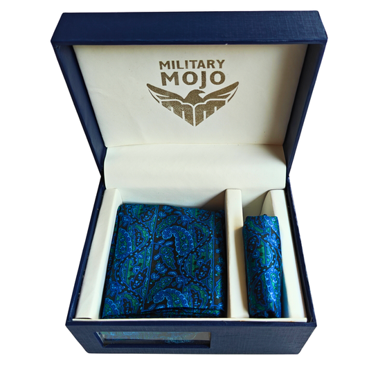 Corleone Scarf & Pocket Square Matching Set