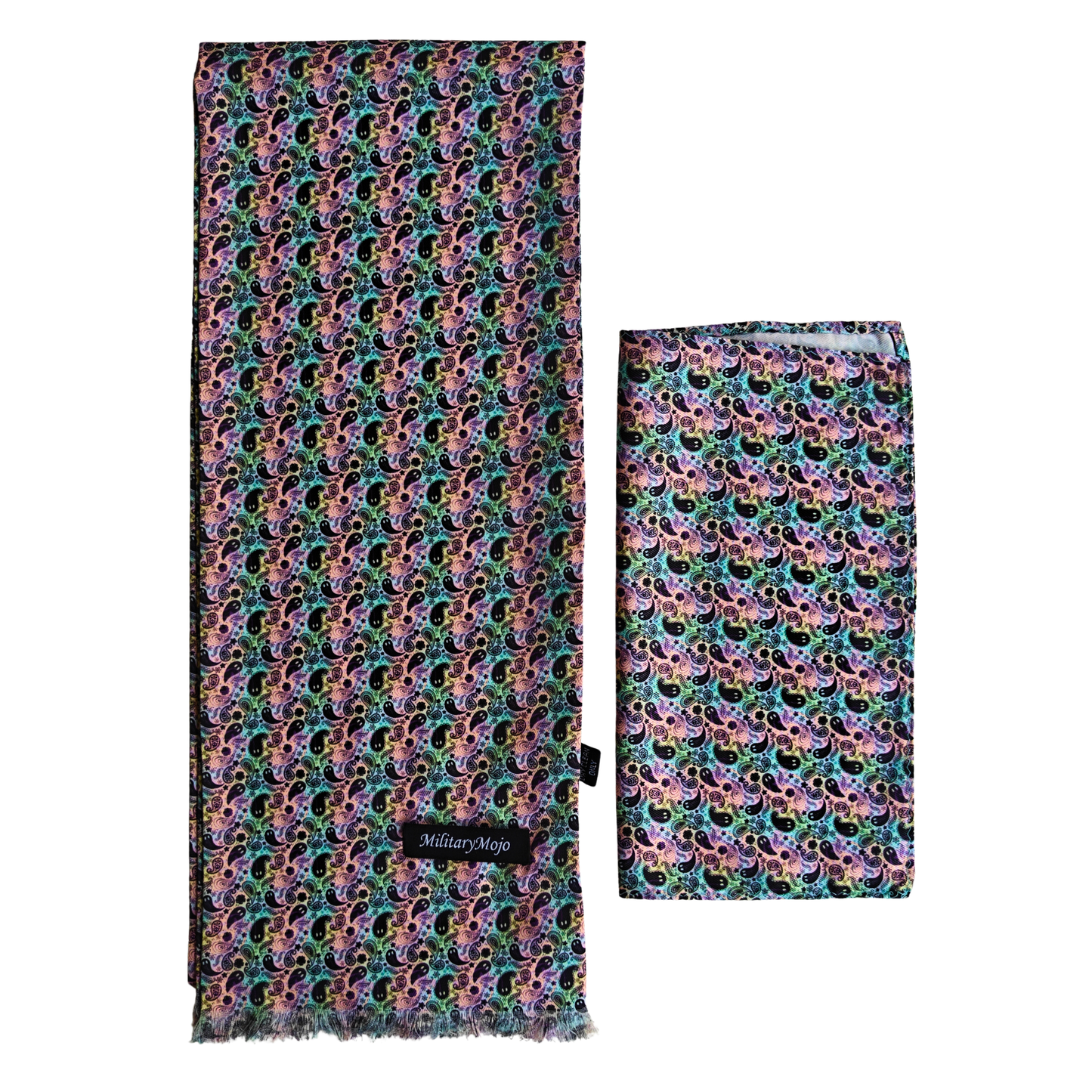 Alcaraz Scarf & Pocket Square Matching Set