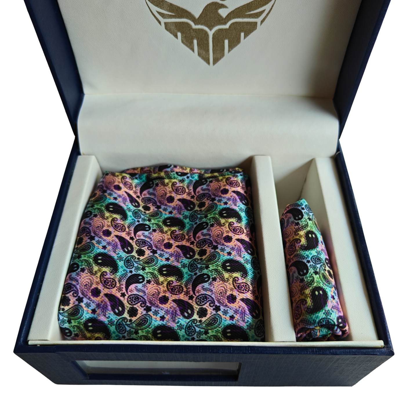 Alcaraz Scarf & Pocket Square Matching Set