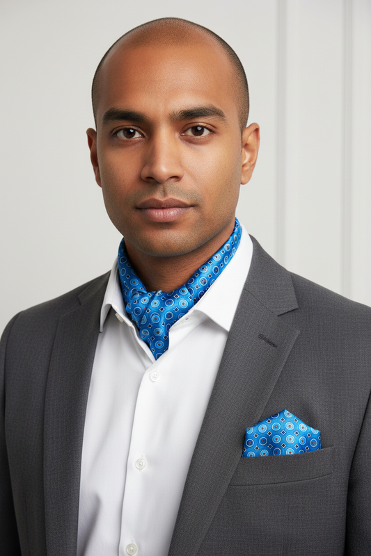 Don Scarf & Pocket Square Matching Set