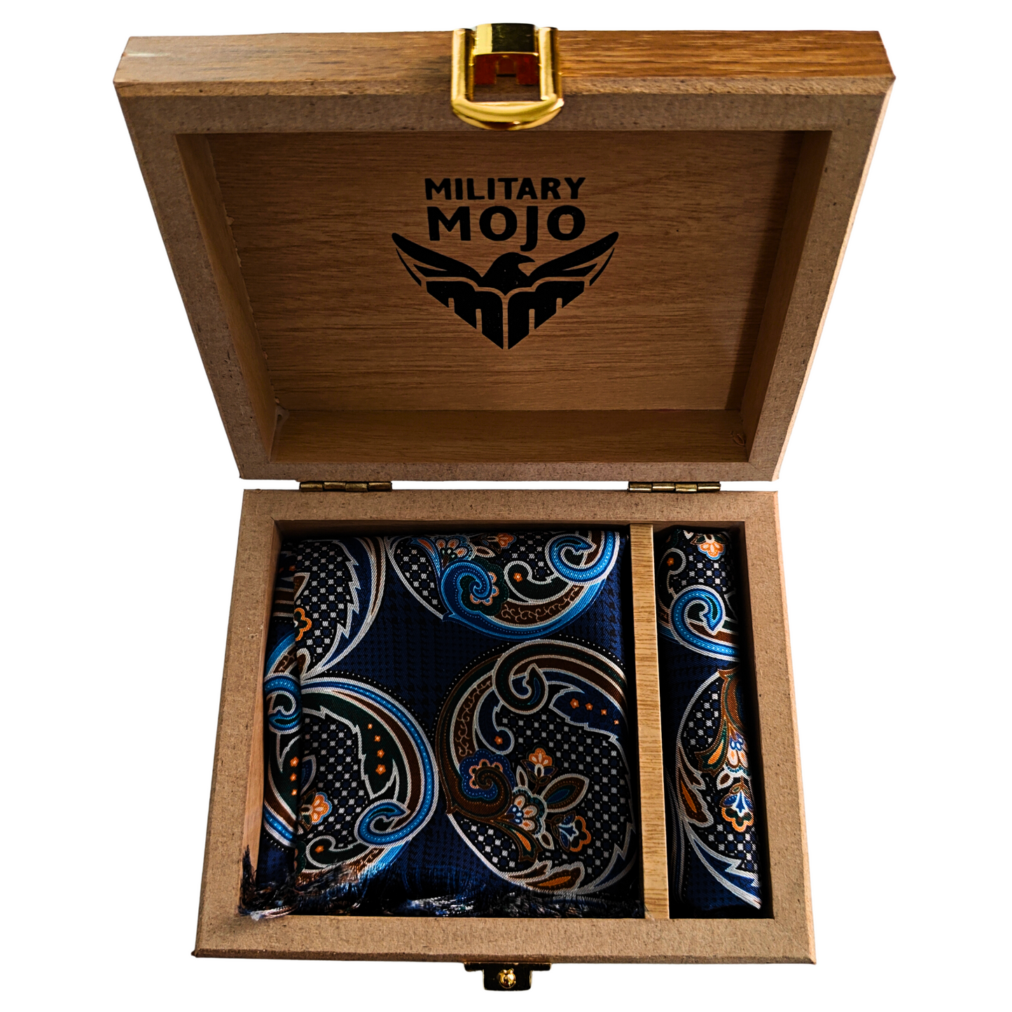 Hallbrook Silk Scarf & Pocket Square Combination Set