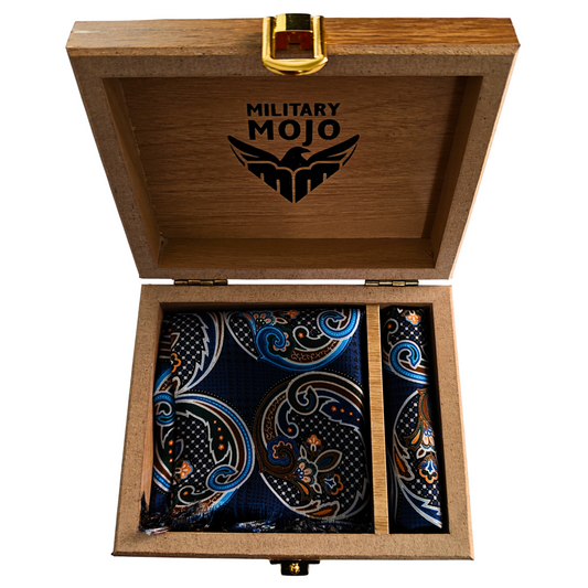 Hallbrook Silk Scarf & Pocket Square Combination Set