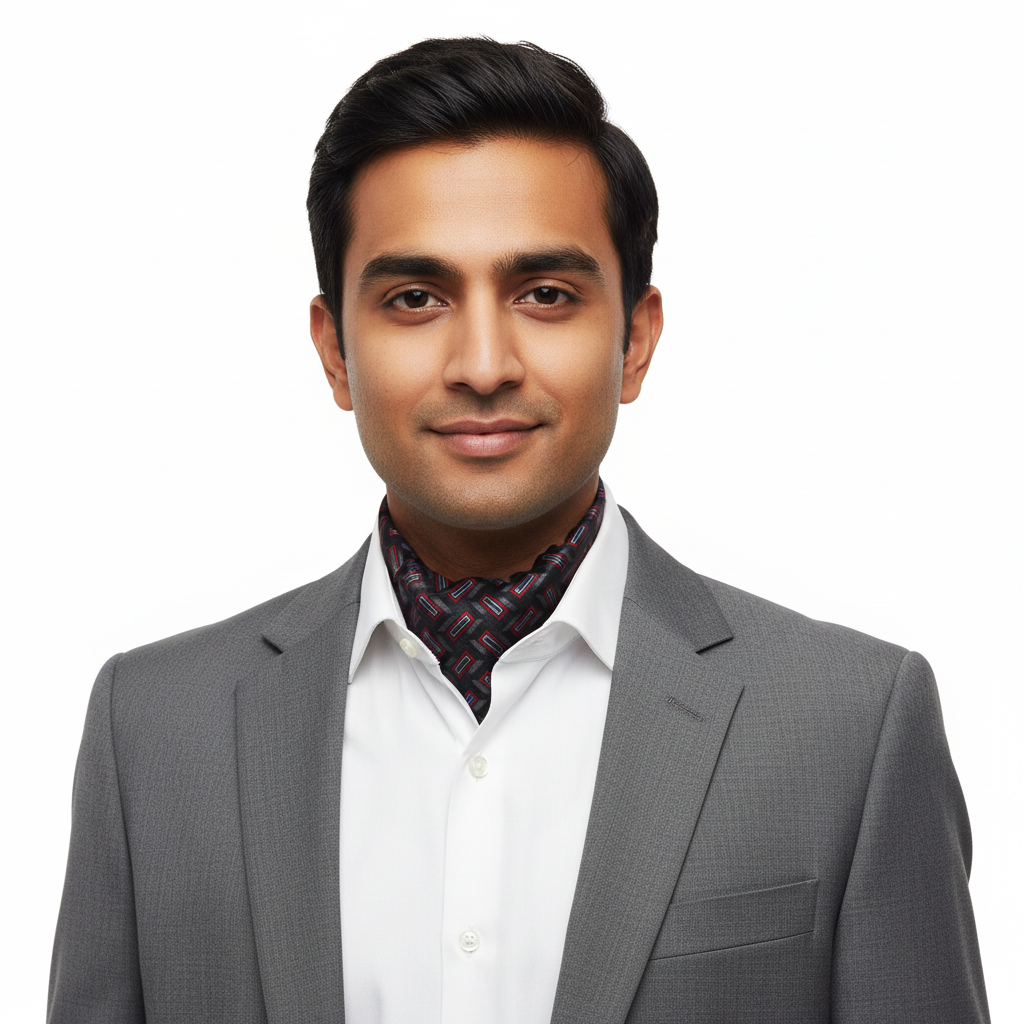 Jordan Men's 2026 Collection Pure Silk Scarf