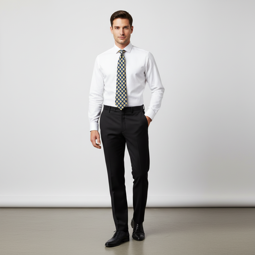 Andres Italian Jacquard Necktie