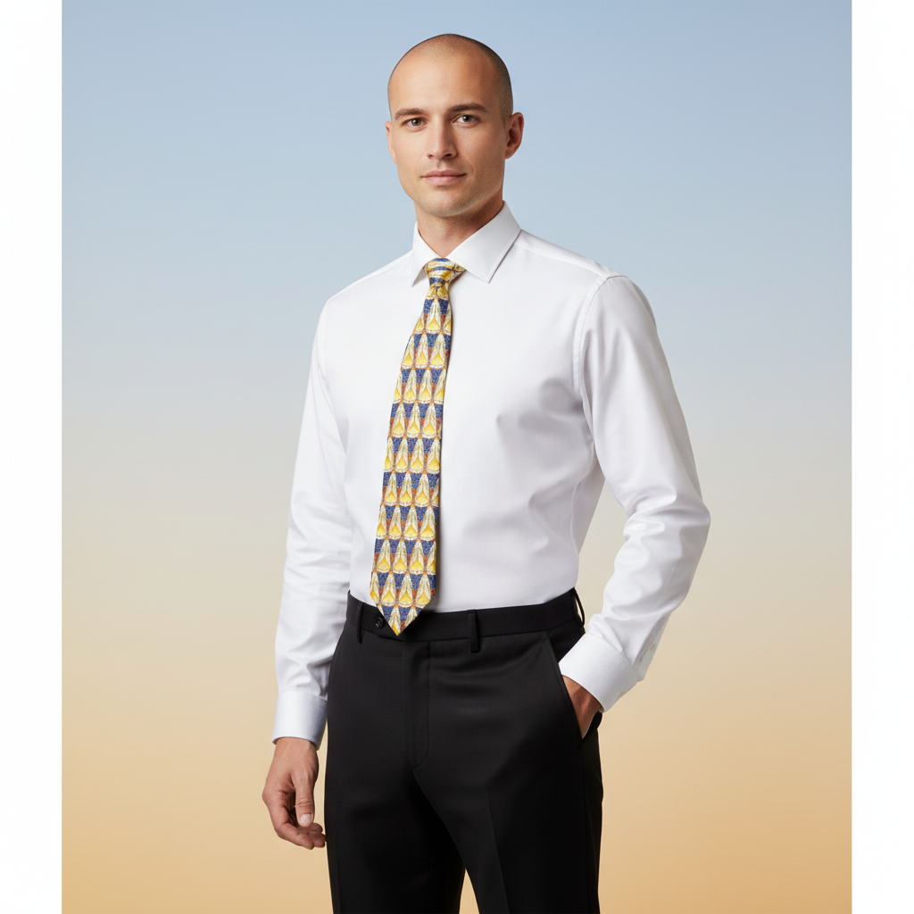 Benjamin Italian Jacquard Necktie