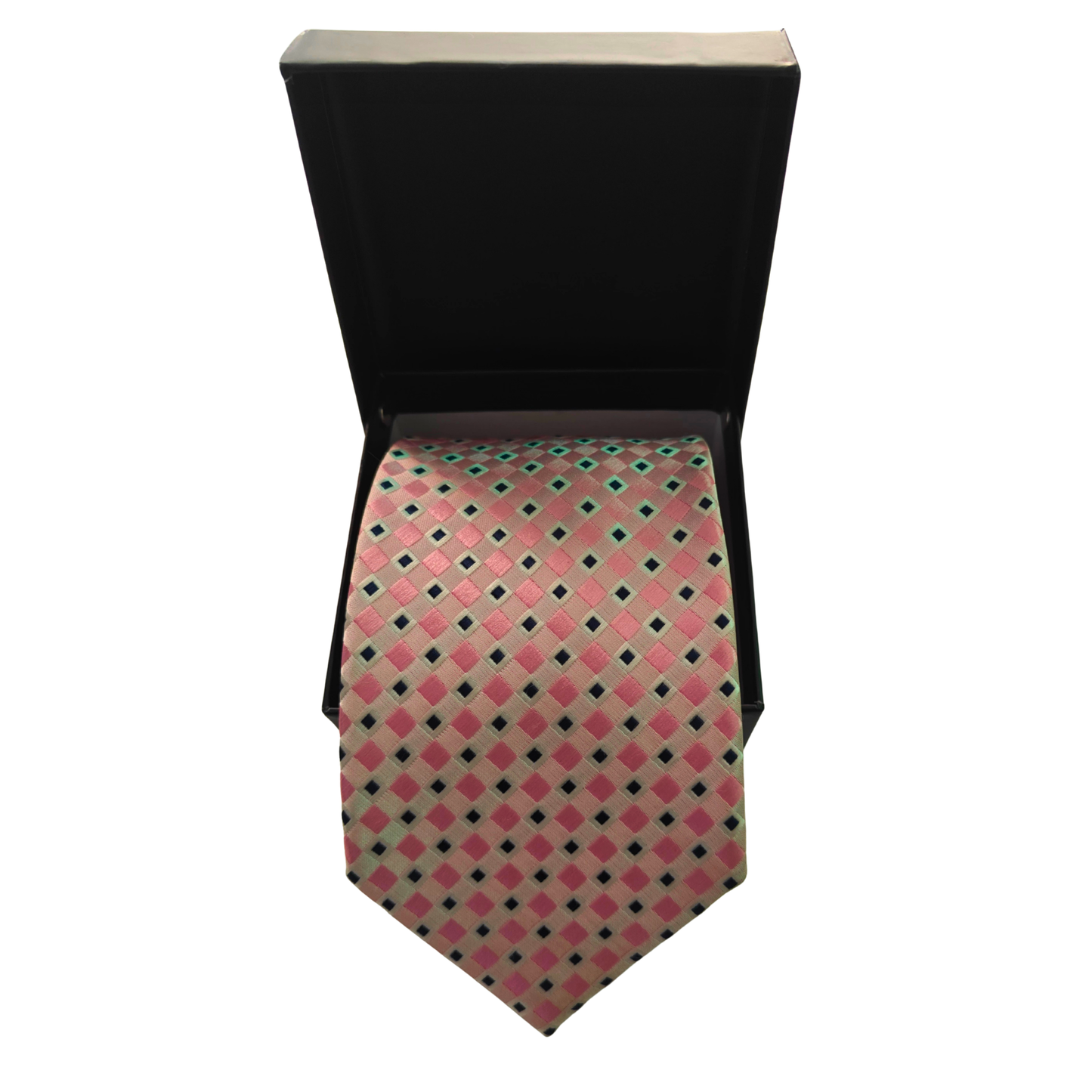 Blush Cadence Microfibre Necktie
