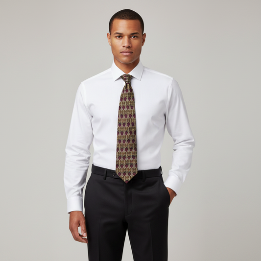Camelot Woven Jacquard Tie