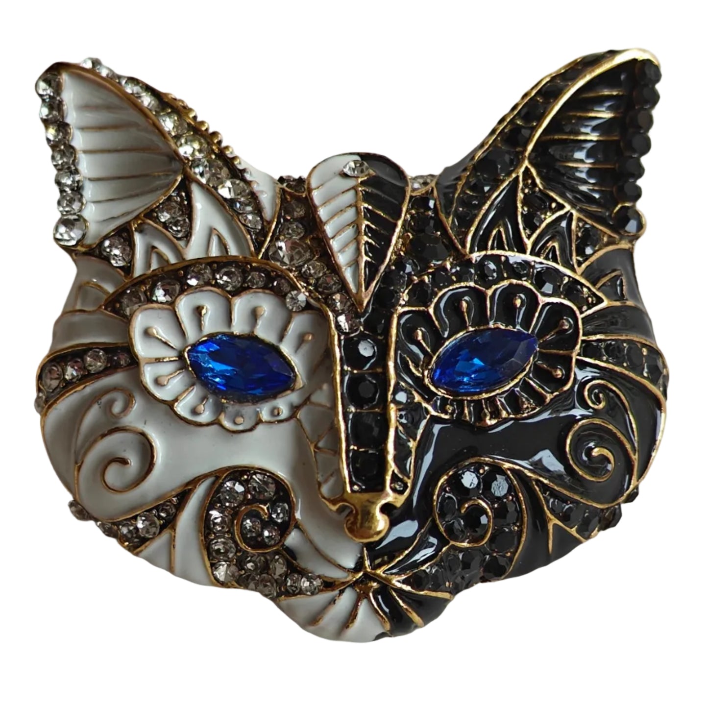 Dazzling Cat Ladies Brooch