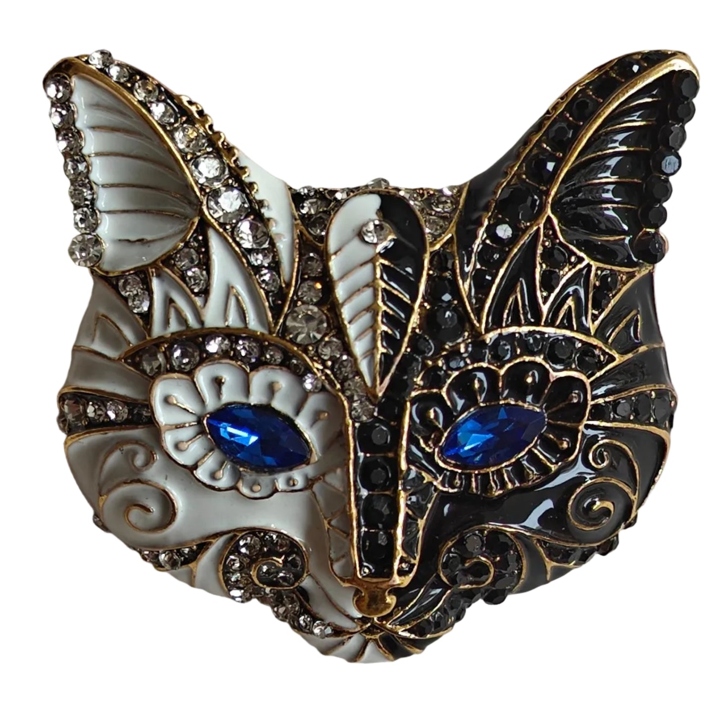 Dazzling Cat Ladies Brooch