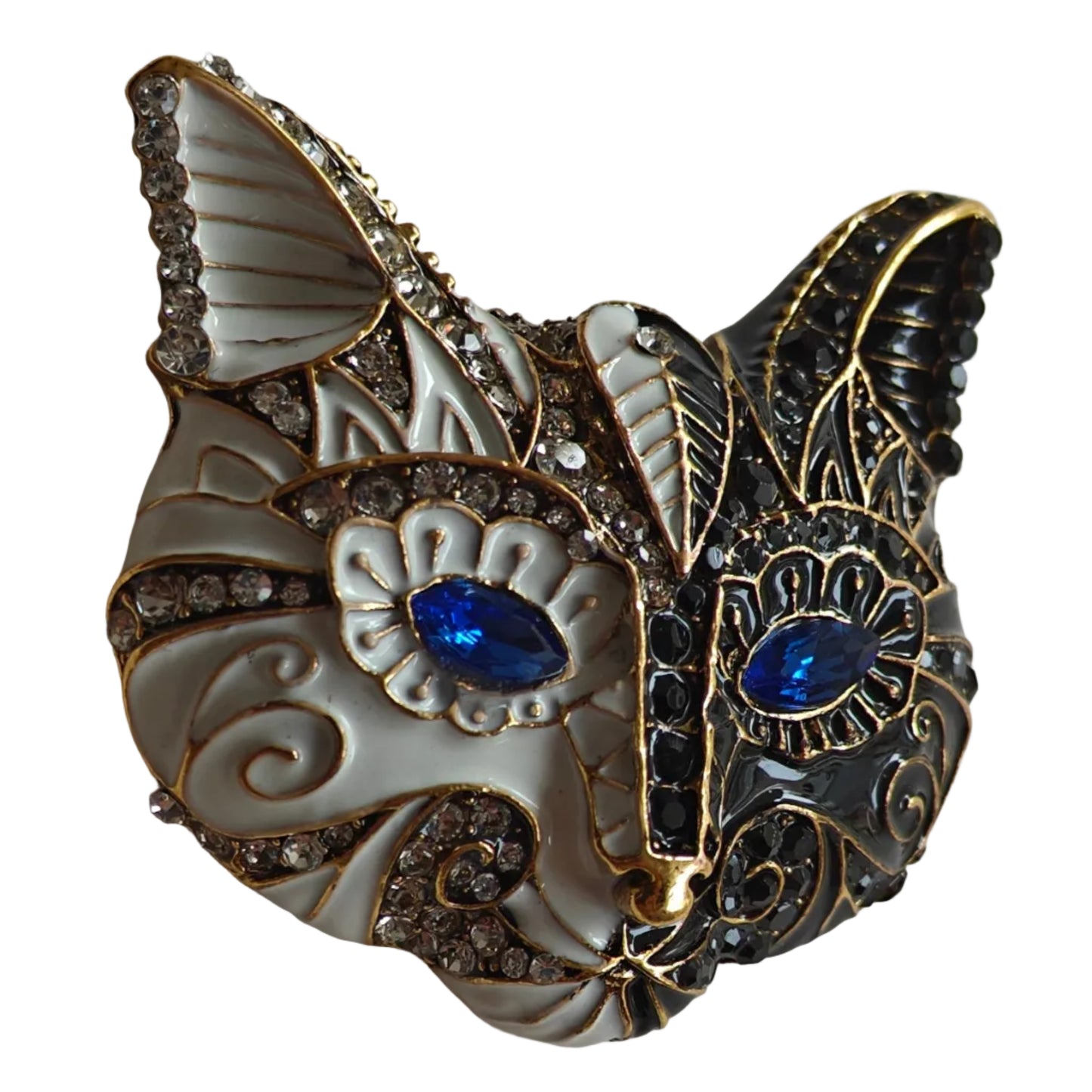 Dazzling Cat Ladies Brooch