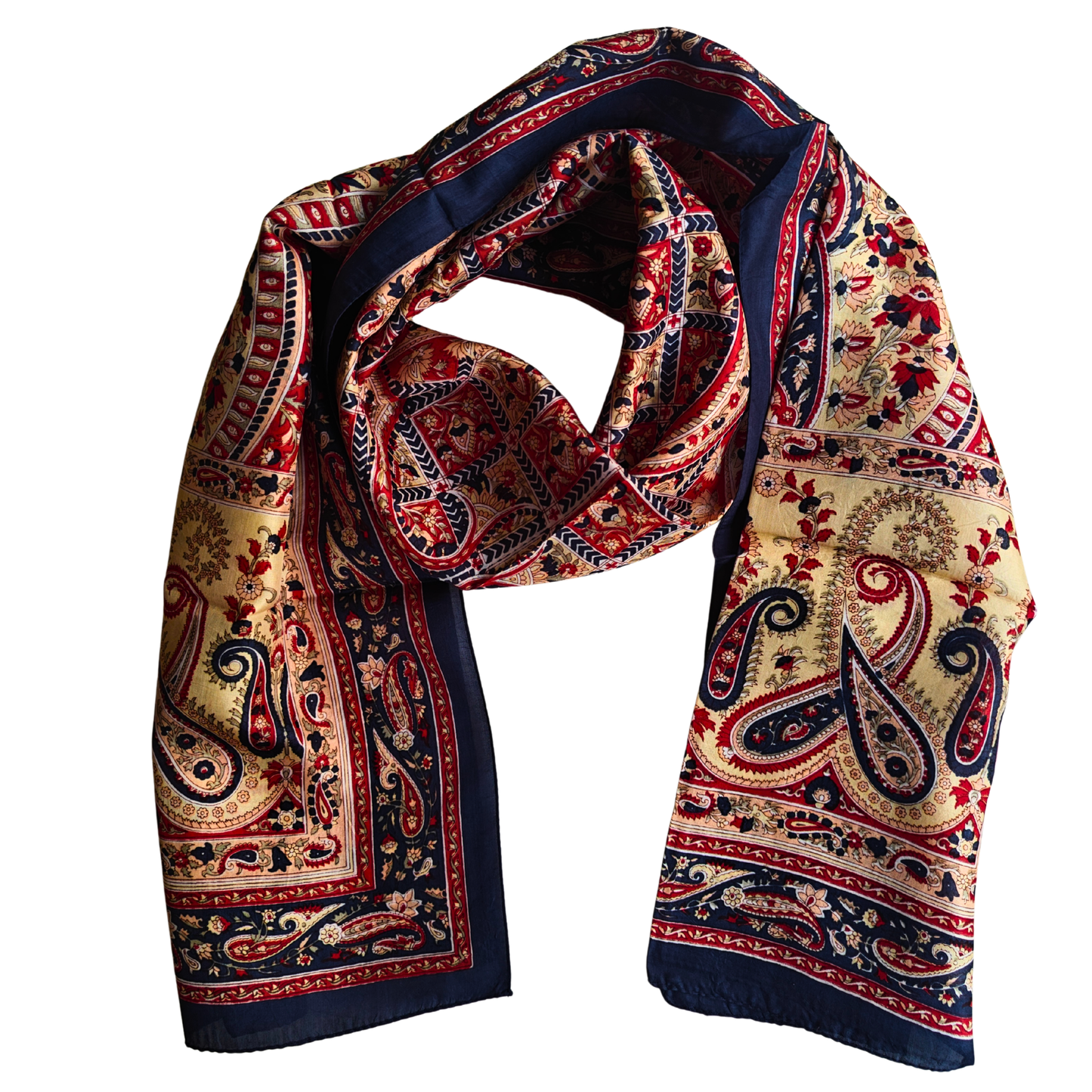 Deniz Printed Silk Stole