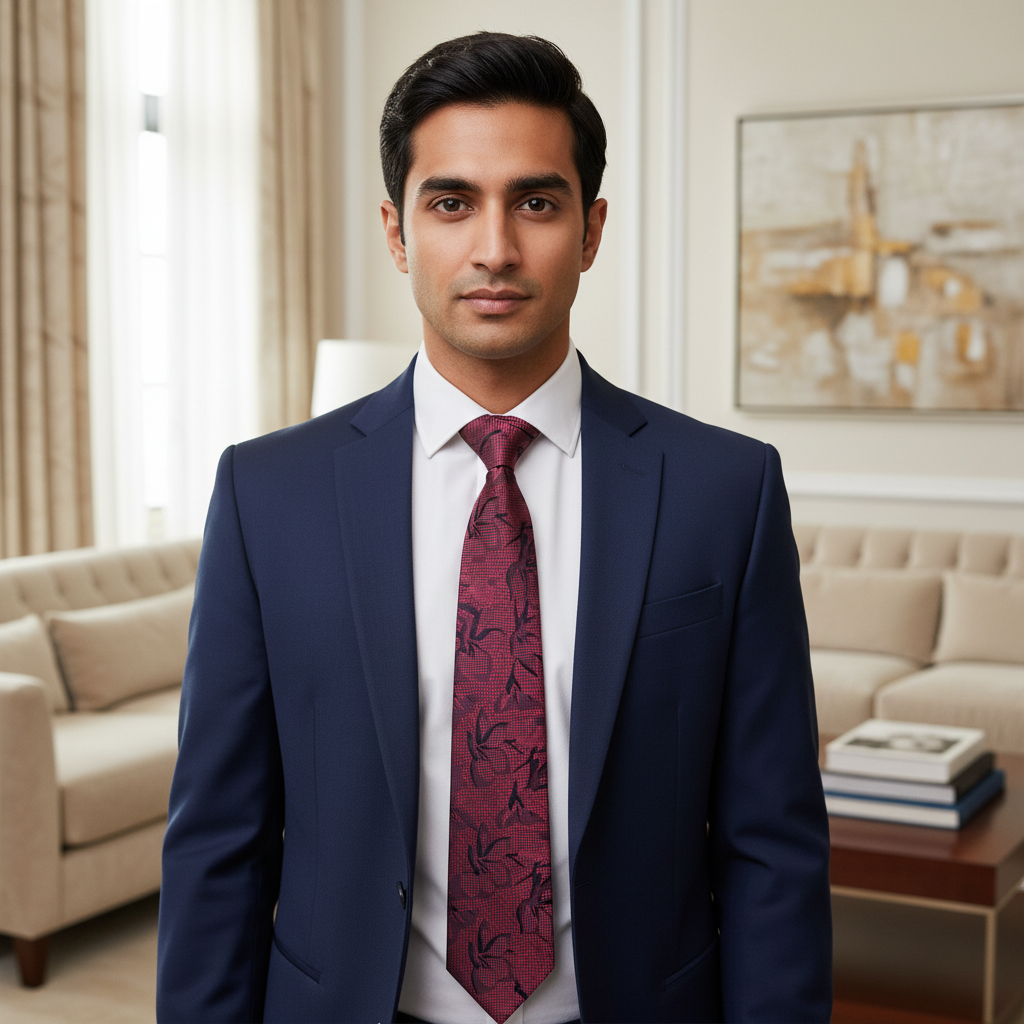 Dusky Rose Microfibre Necktie