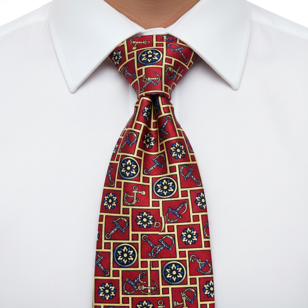 Esteban Italian Jacquard Necktie
