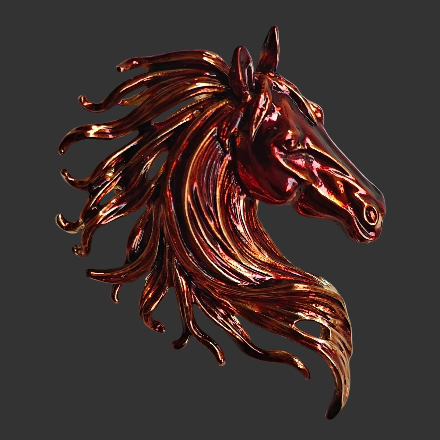 Horse Head Unisex Brooch & Lapel Pin