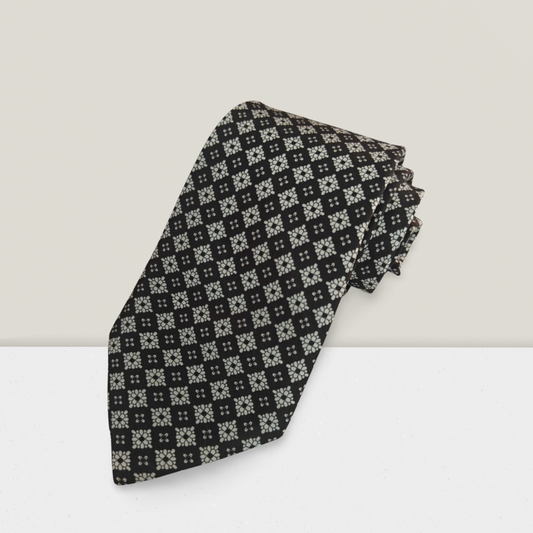 Zanzibar Printed Silk Tie
