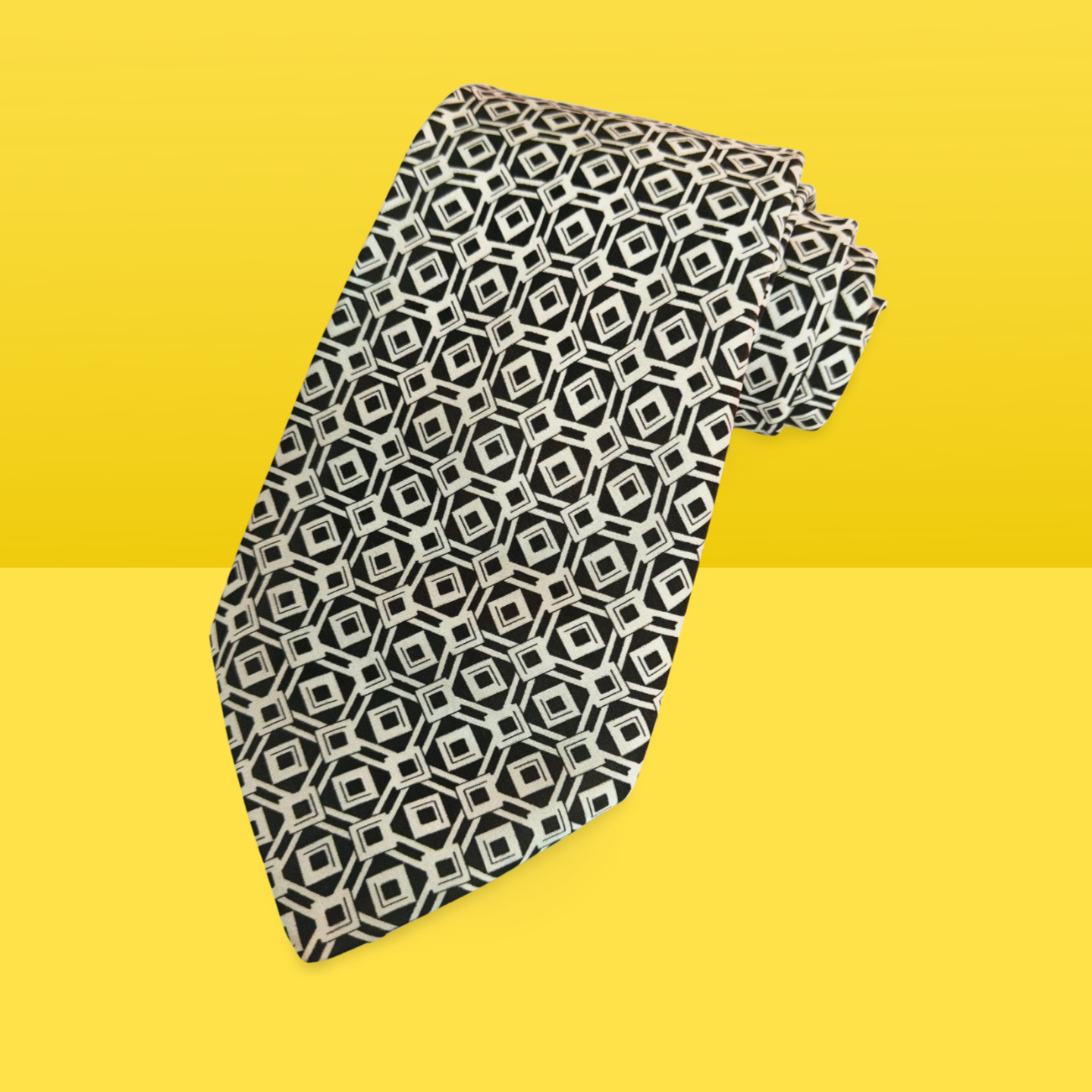 Neom Printed Silk Tie