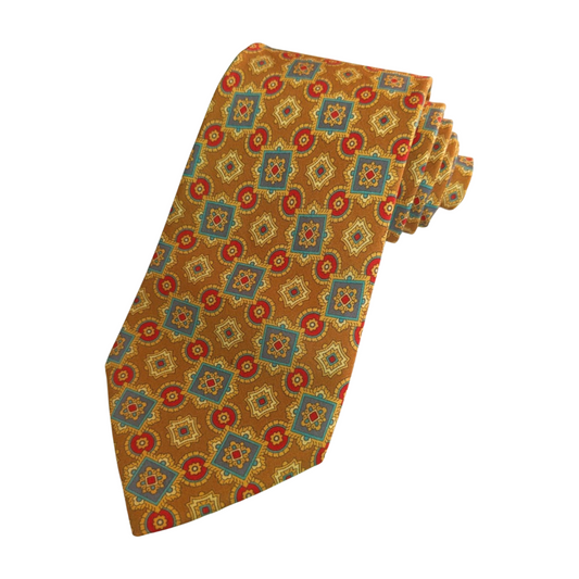 Sitara Printed Silk Tie