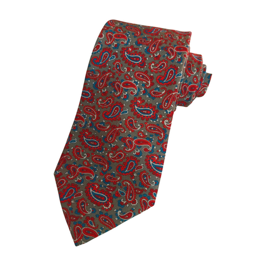 Pristyn Printed Silk Tie