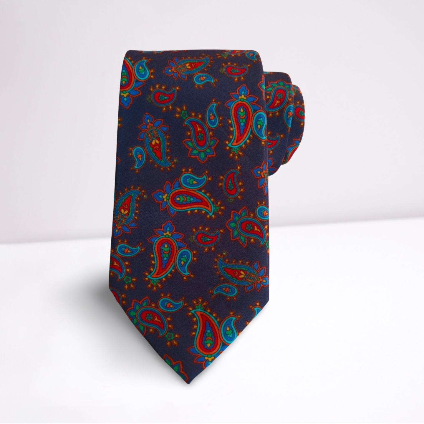 Raffa Printed Silk Tie