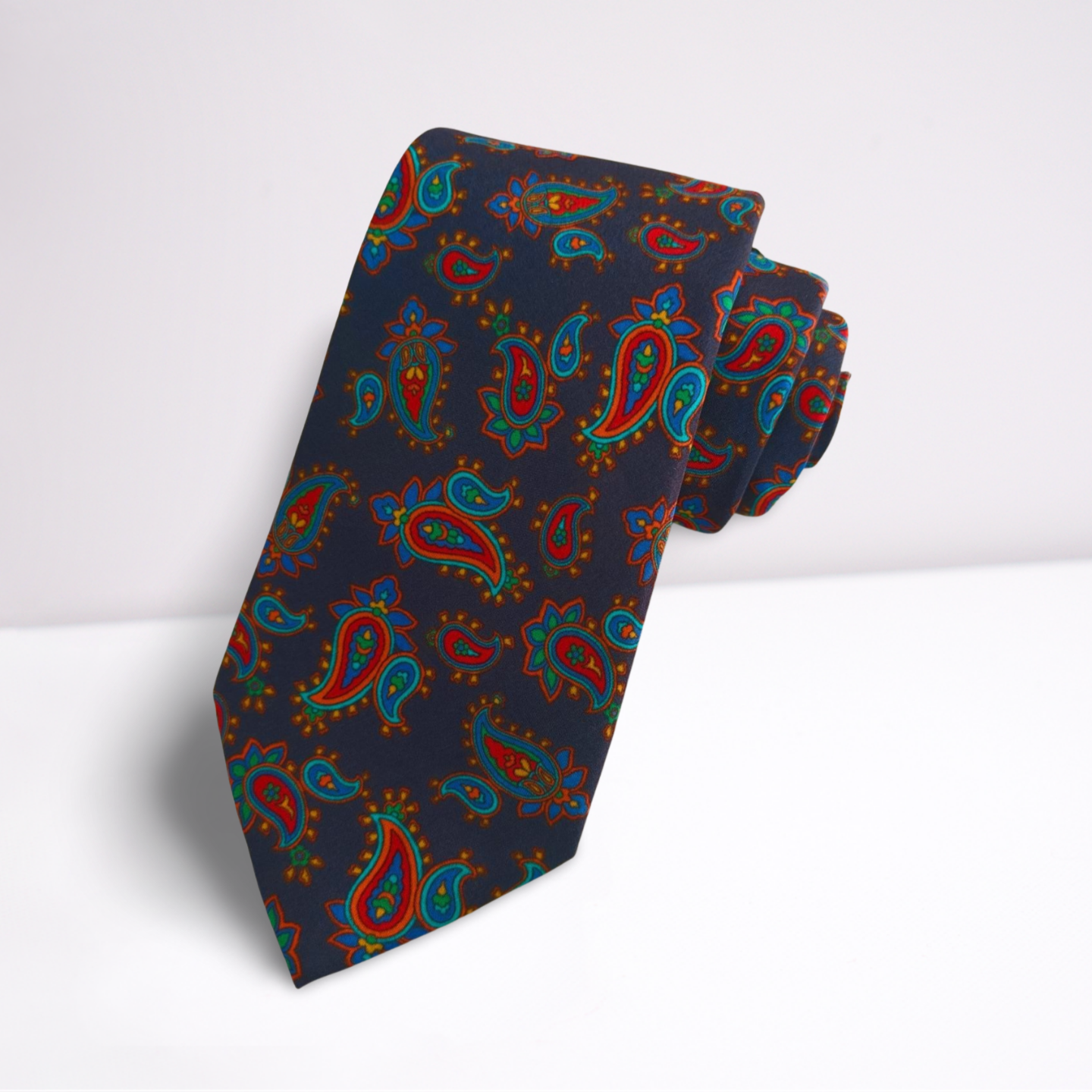 Raffa Printed Silk Tie