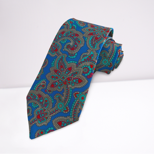 Signature Printed Silk Tie
