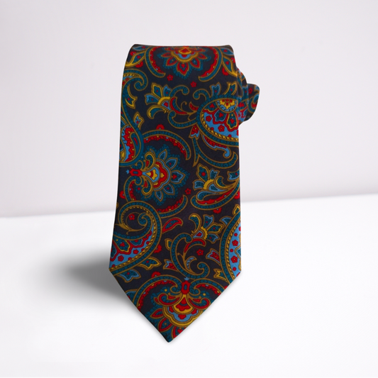Campari Printed Silk Tie