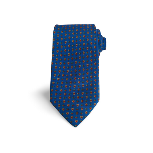 Gunther Printed Silk Tie