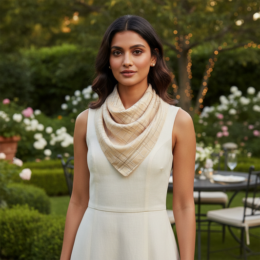 Dark Cream Pie Neckwear & Bandana