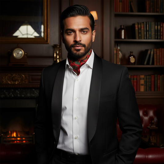 New Collection Marlon Long French Cravat