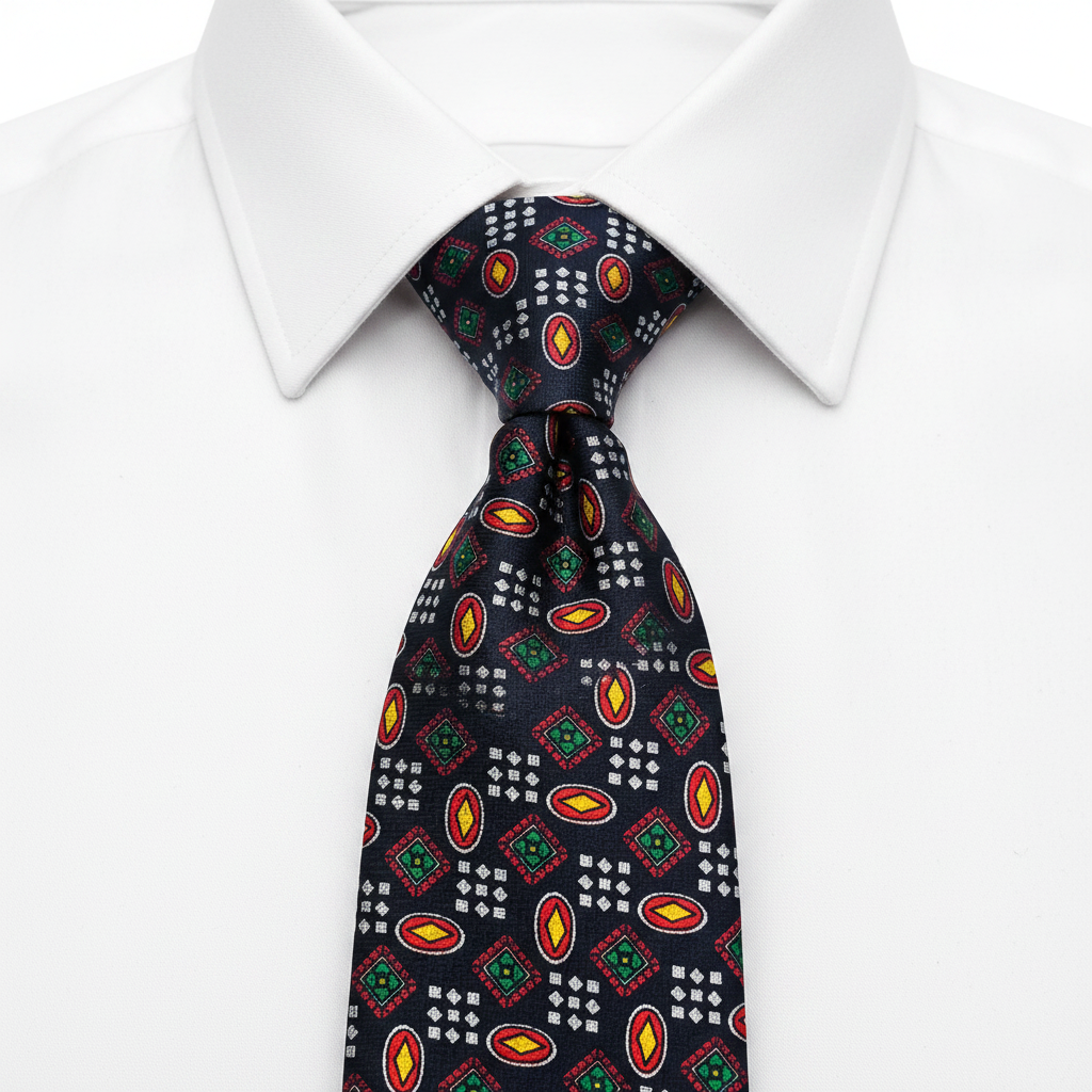 Isaac Italian Jacquard Necktie