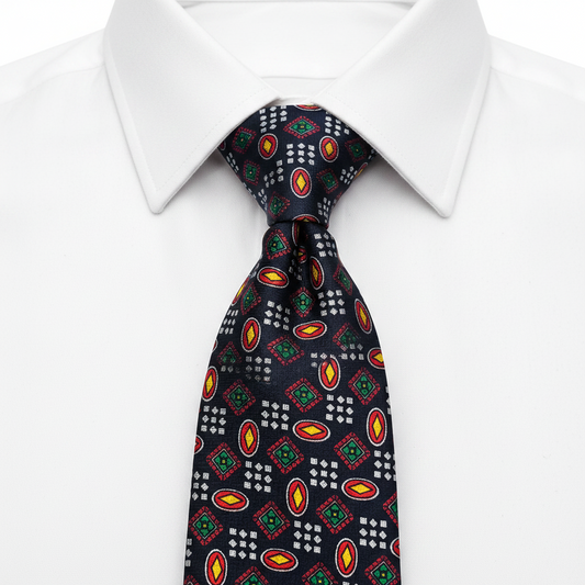 Isaac Italian Jacquard Necktie