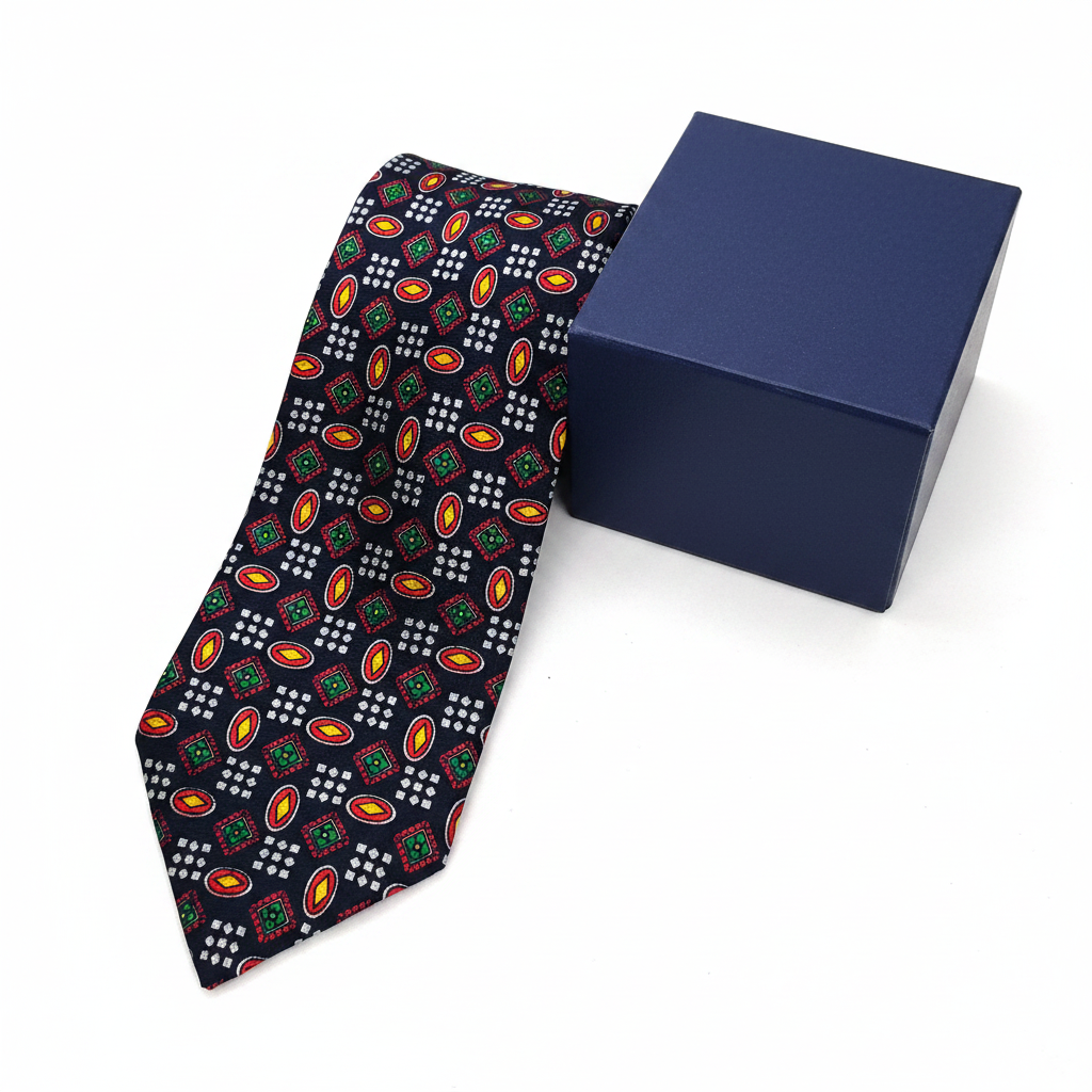 Isaac Italian Jacquard Necktie