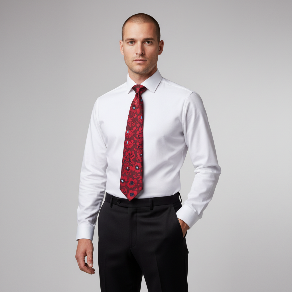 Kane Woven Jacquard Tie