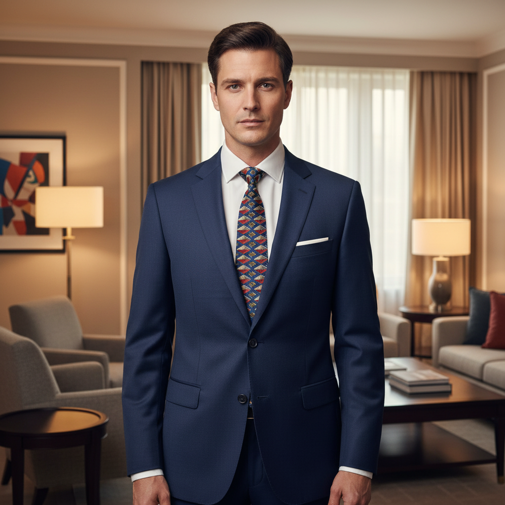 Lagrange Italian Jacquard Necktie
