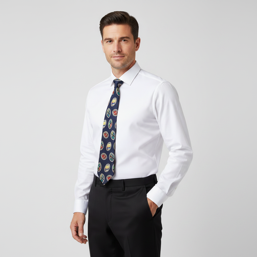 Leonardo Italian Jacquard Necktie