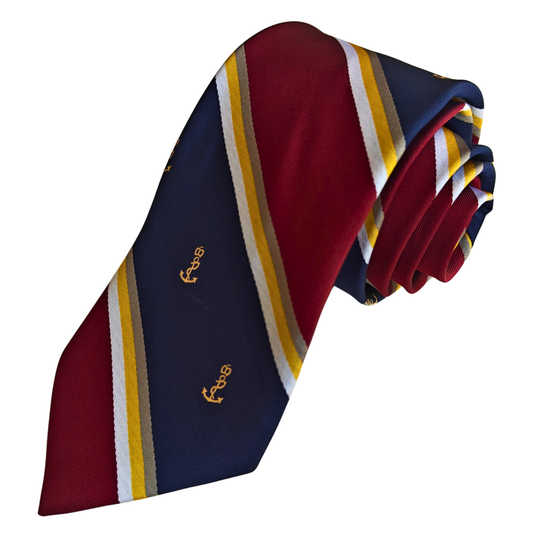 Admiralty Striped Premium Woven Microfibre Tie